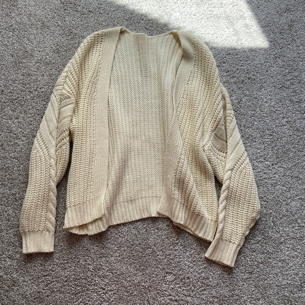 Knit cardigan